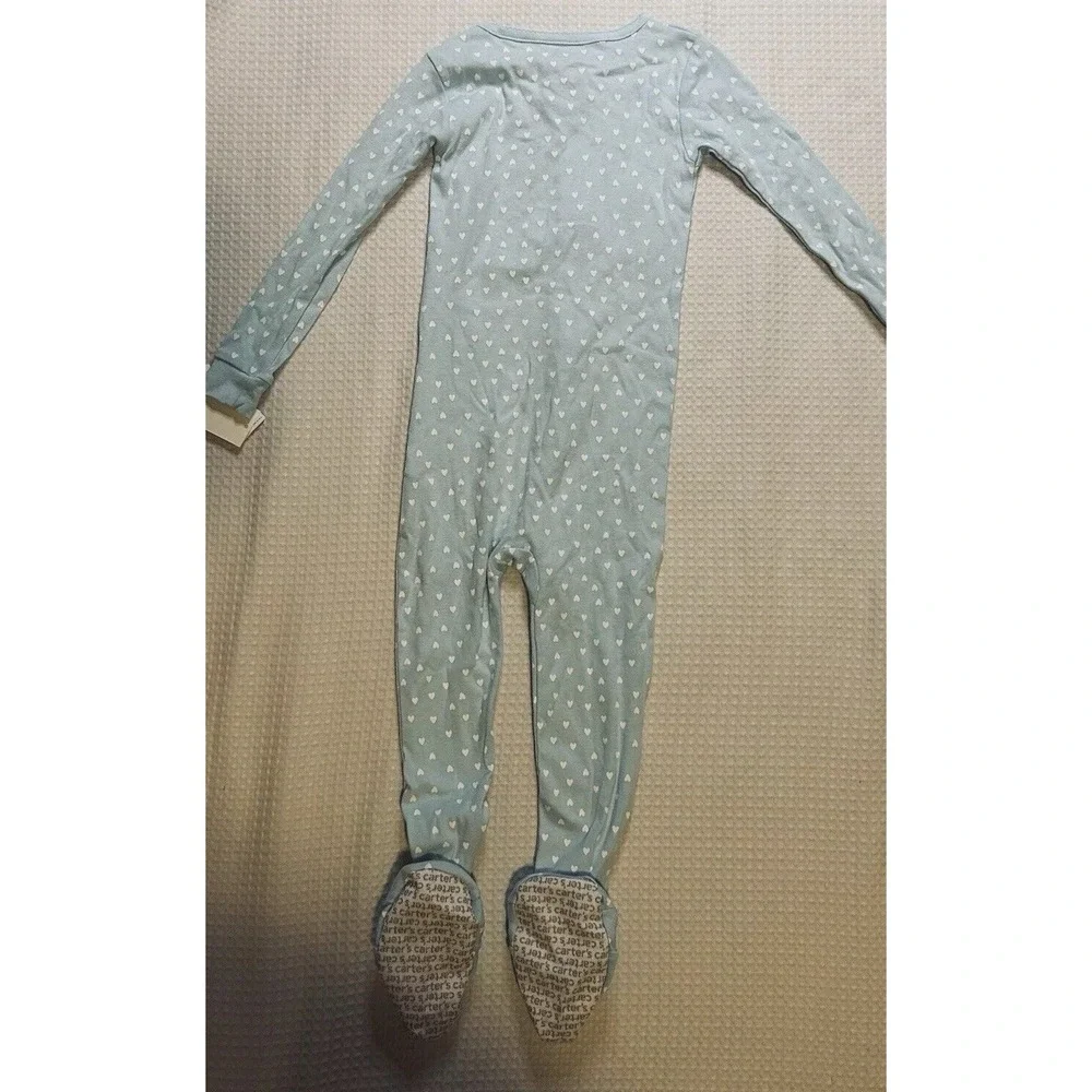 Carter's NEW - Unicorn Cotton Pajama PJs 1 pc Toddler Girl's 4T Sleeper Footie